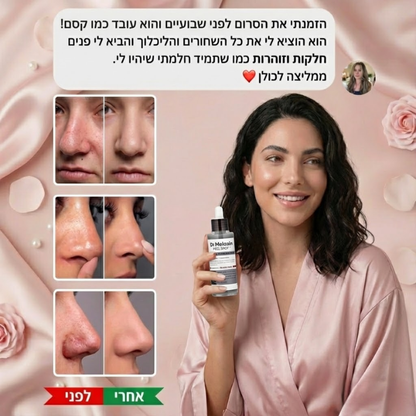 סרום הוצאת השחורים המהפכני של דוקטור מלקסין